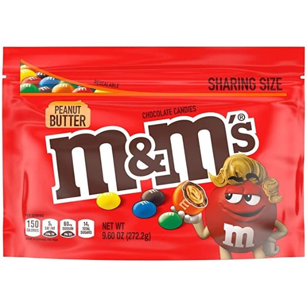 Peanut Butter Chocolate Candy Sharing Size 9.6-Ounce Bag
