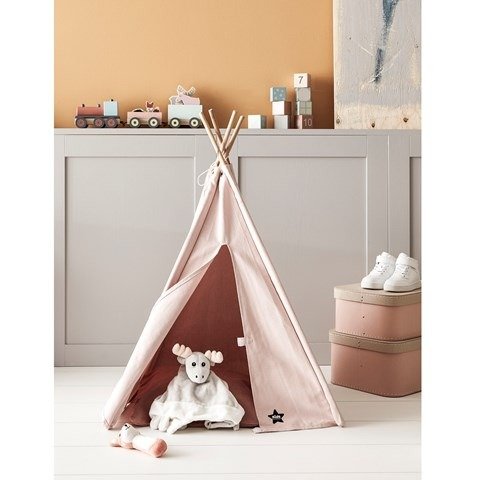 粉色小帐篷