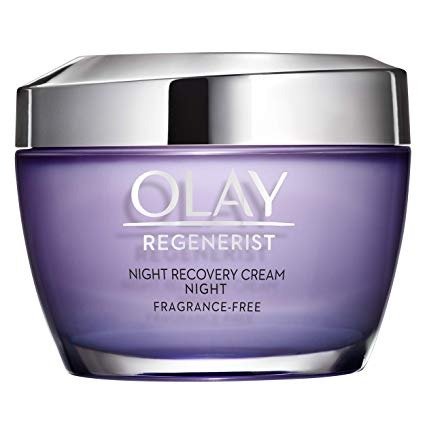 Night Cream by Olay Regenerist Night Recovery Anti-Aging Face Moisturizer 1.7 oz, 2 Month Supply