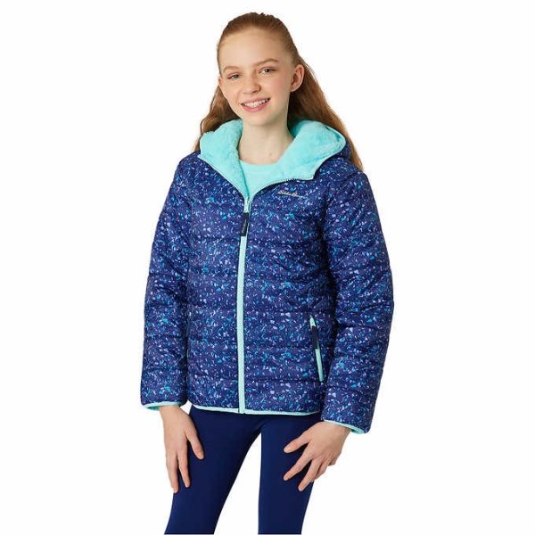 Bauer Youth Reversible Plush Jacket, Pink or Blue