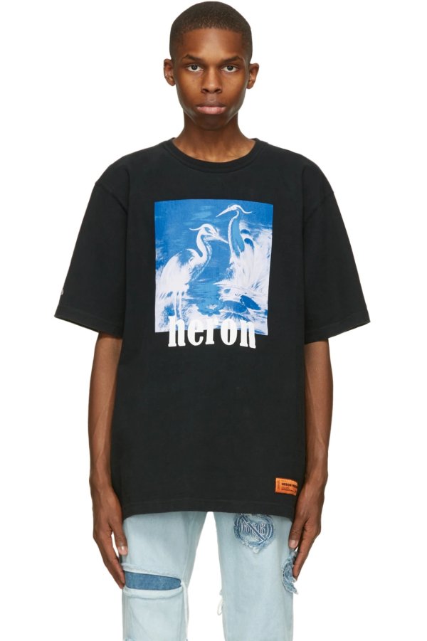 Black & Blue Herons T-Shirt