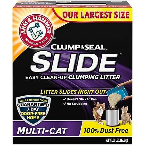 Slide Cat Litter - Clumping Multi-Cat | Petco