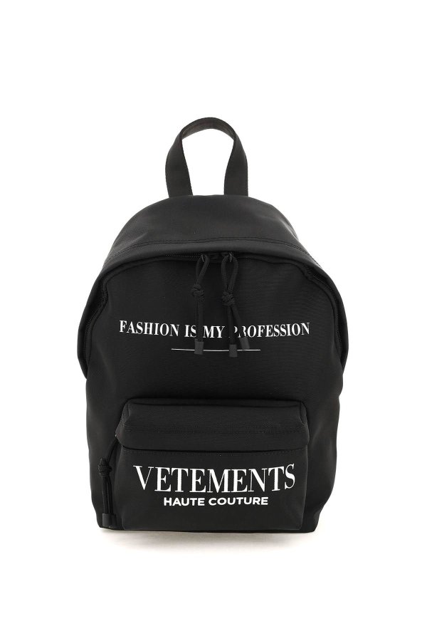 fashion is my profession mini backpack