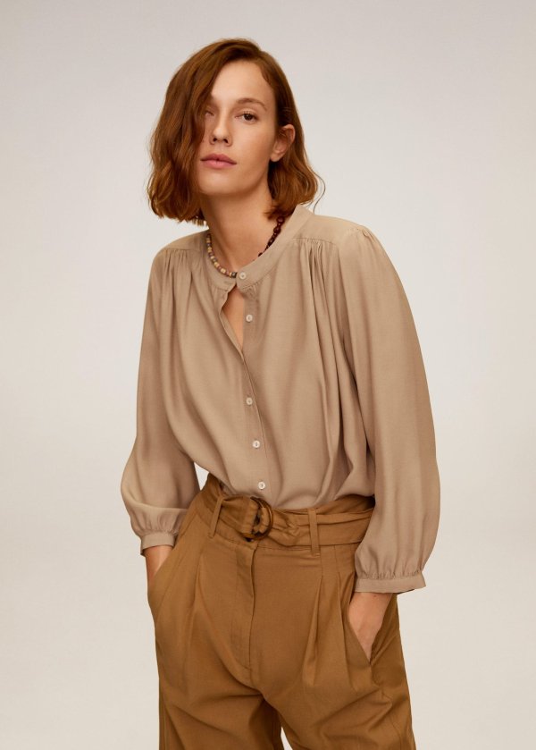 Flowy blouse - Women | Mango USA