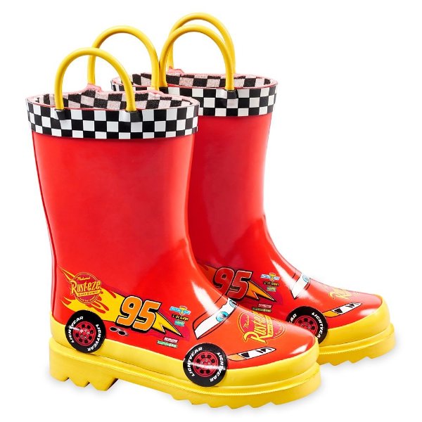 Lightning McQueen Rain Boots for Boys | shopDisney