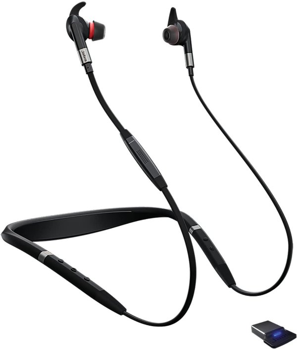 Evolve 75e Noise Cancelling Wireless Bluetooth Earbuds