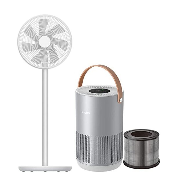 Air Purifiers P1 and Outdoor Oscillating Pedestal Fan 2S