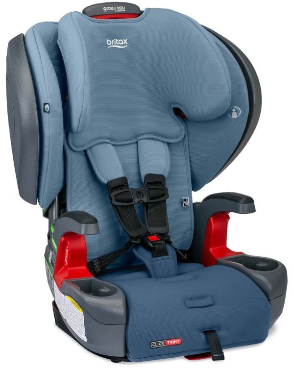 Grow With You ClickTight Plus Harness Booster Car Seat - Blue Ombre