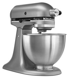 Silver Classic Plus™ Series 4.5 Quart Tilt-Head Stand Mixer KSM75SL | KitchenAid