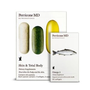 Perricone 皮肤与身体管理套装 + 鱼油套装