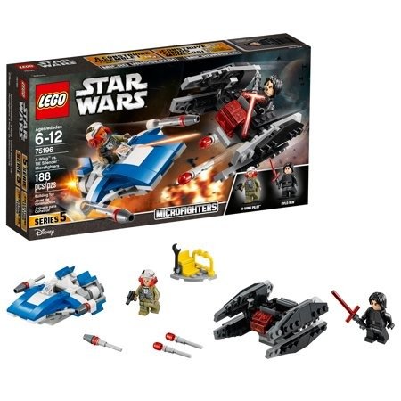 Star Wars A-Wing vs. TIE Silencer Microfighters 75196