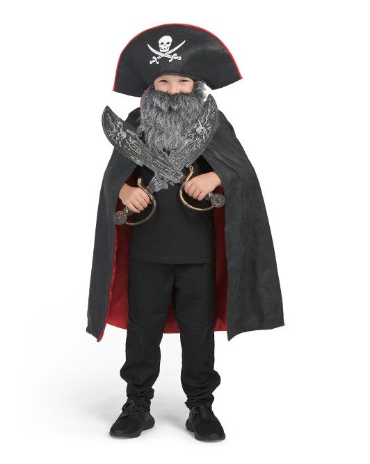 儿童海盗装扮服
