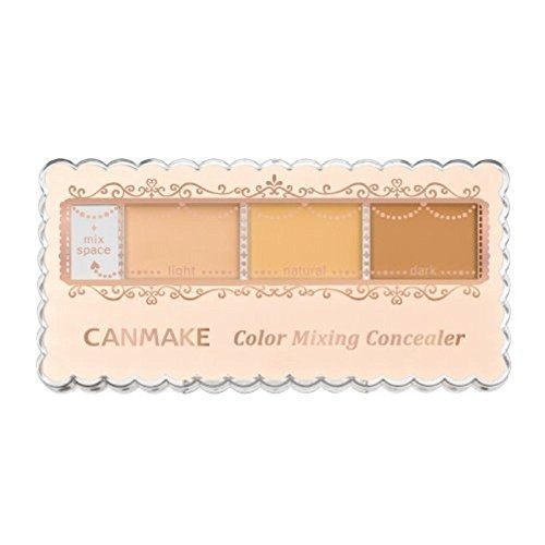 CANMAKE Color Mixing Concealer, 01 Light Beige, 1 Ounce