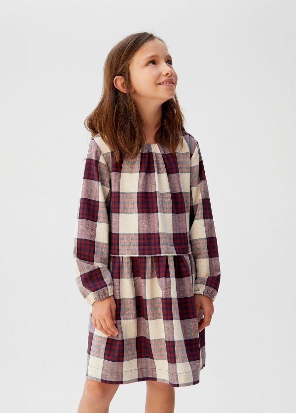 Checked print dress - Girls | OUTLET USA