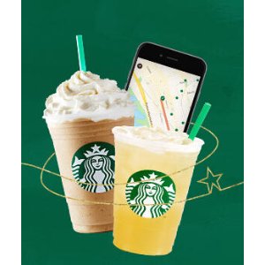 Any Frappuccino, Blended Beverage @Starbucks