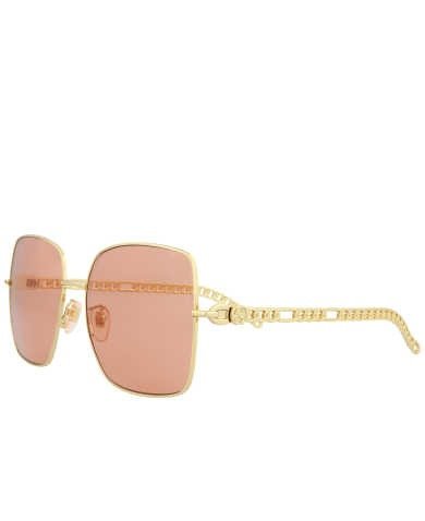 Gucci Women's Gold Sunglasses SKU: GG0724S-30008881-005 UPC: 196629691825