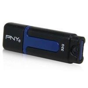 PNY Attaché 32GB Flash Drive - USB 2.0 - P-FD32GATT2-GE