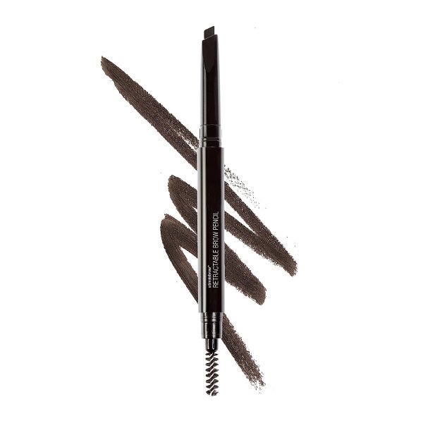 Ultimate Eyebrow Retractable Definer Pencil, Dark Brown, Dual-Sided, Fine Tip, Shapes, Defines, Fills Brows Makeup