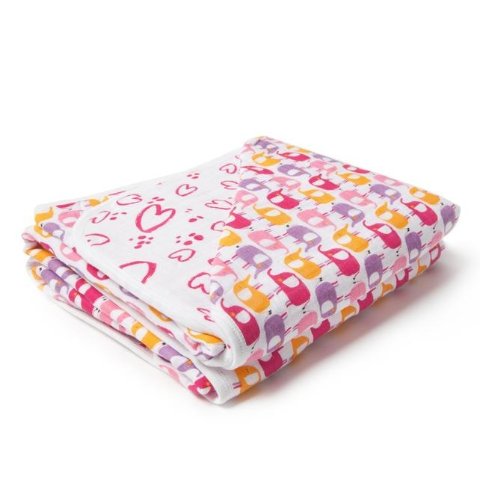 ZutanoPink Elephant Zzz Blanket
