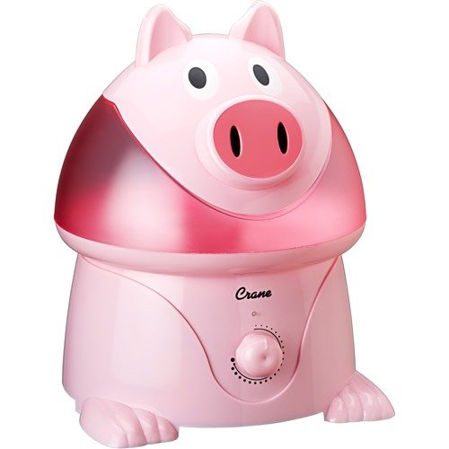 Ultrasonic Cool Mist One Gallon Humidifier, Pig