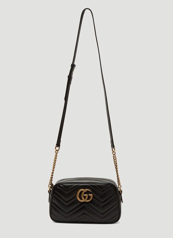 GG Marmont Shoulder Bag in Black
