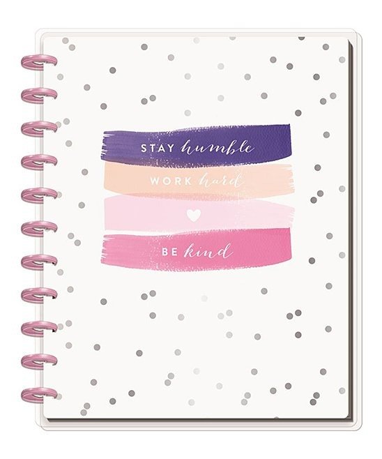 Pink & Purple 'Be Kind' Dots Notebook Kit