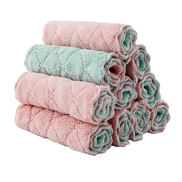 SAOYOAS 10 PCS Kitchen Towels Dish Towels