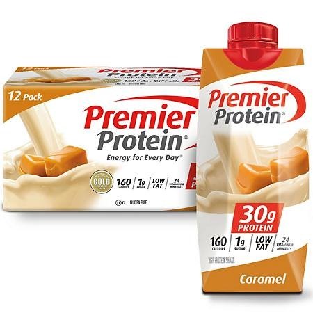 High Protein Shake, Caramel (11 fl. oz., 12 pk.) - Sam's Club
