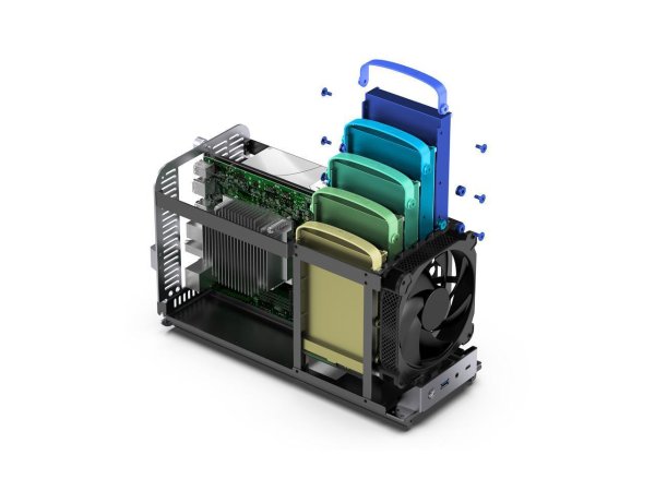 N1 Mini-ITX NAS 机箱