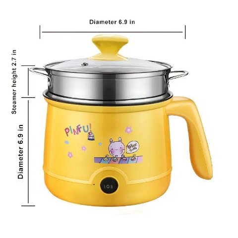 Household Electric Steamer Hot Pot Multifunctional Steam Cooker Electric  Steam Kitchen Electric Steame Pot