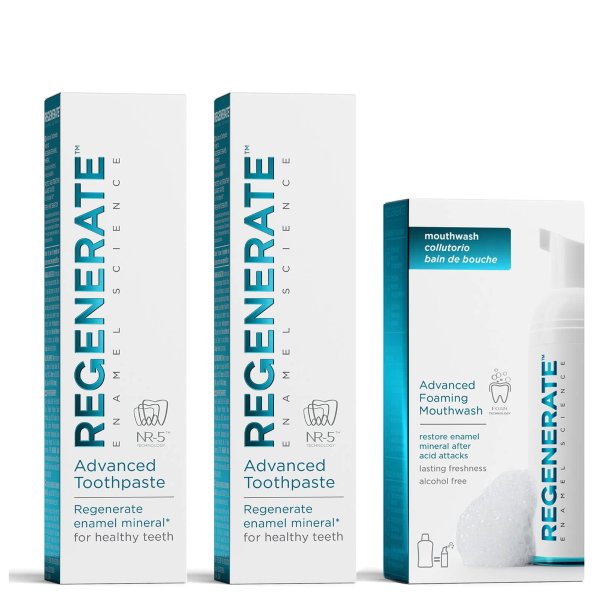 Advanced Toothpaste Duo and Mouthwash Bundle