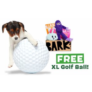 Free XL Golf BallBarkBox 6 or 12 Month Subscription