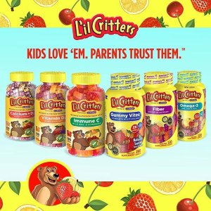 L'il Critters 儿童综合维生素软糖，美味又健康