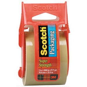 Scotch Tan Packaging Tape 2x1000 Inch