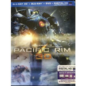 Pacific Rim 3D Blu-ray/DVD, 2013, 3-Disc Set
