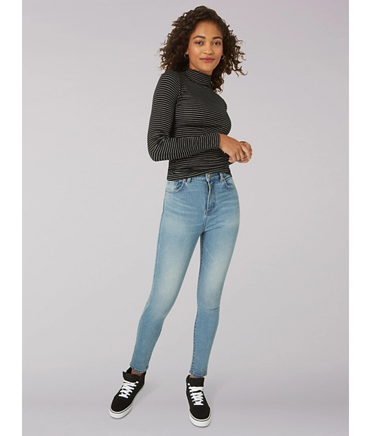 Women's Heritage High Rise Skinny Jean in Anchor