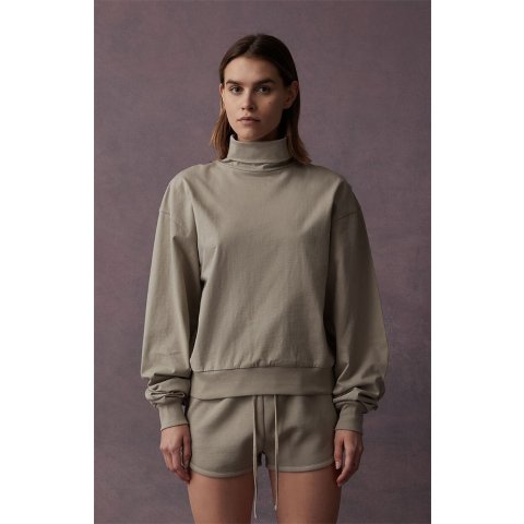 EssentialsWomen s Seal Turtleneck Sweatshirt | PacSun