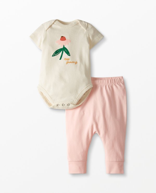 Baby Graphic Bodysut & Pant Set