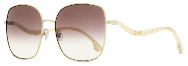Women's Square Sunglasses Mamie 3YGNQ Light Gold 60mm