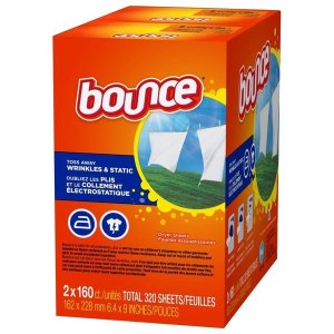 Bounce 清香衣物烘干纸 320张