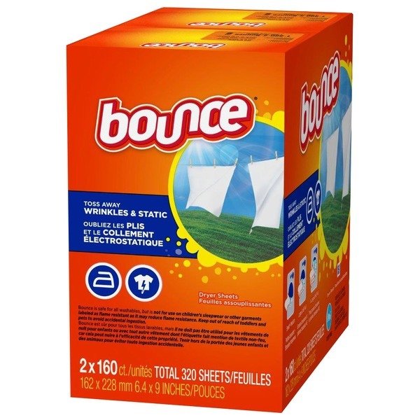 Dryer Sheets, 2 x 160 ct