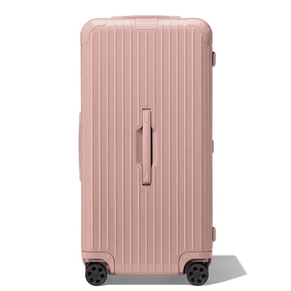 Essential Trunk Plus Large Lightweight Suitcase | Desert Rose Pink | RIMOWA