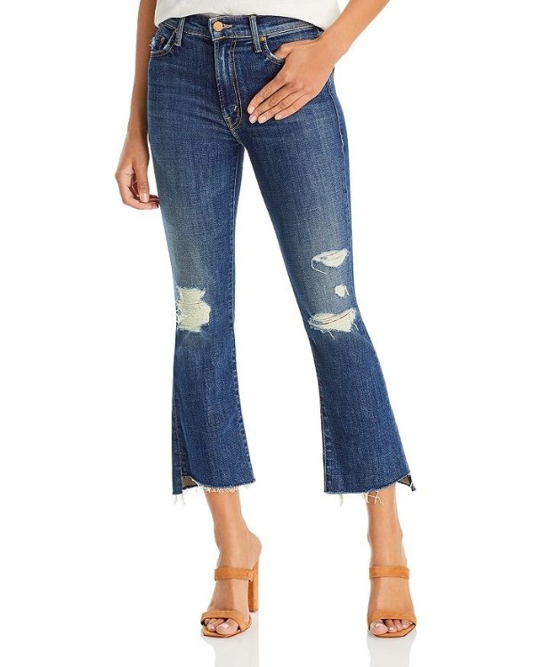 The Insider Cropped Jeans in Wicked Wildflower