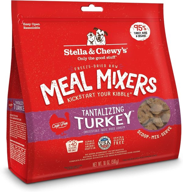 Freeze Dried Raw Tantalizing Turkey Meal Mixer