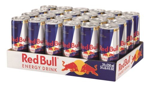 Red Bull Energy Drink, Original Flavor, 8.4 Oz Can, 24/carton (Pack of 24) by Red Bull