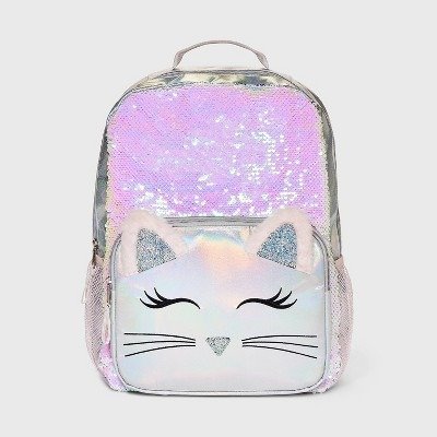 Kids' 16.8" Cat Pocket Backpack - Cat & Jack™