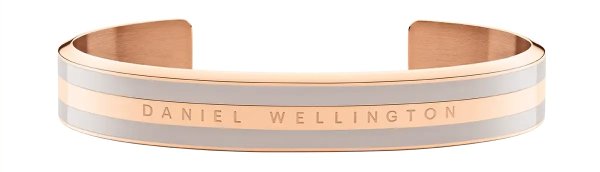 Jewelry - Emalie bracelet - rose gold & gray - Size S | DW