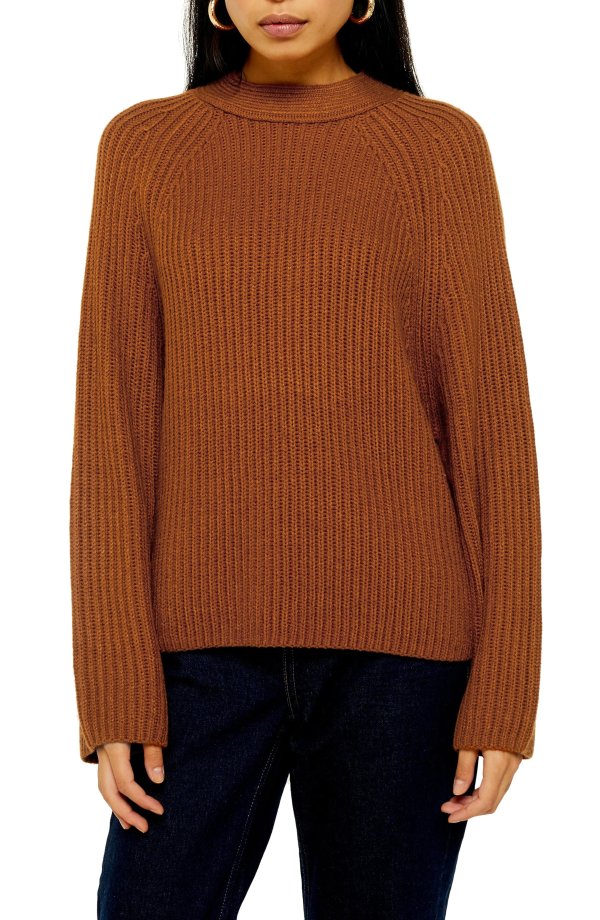 Side Button Sweater