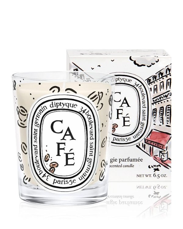 Limited Edition Gourmet Scented Candle - Cafe (Coffee) 6.5 oz.