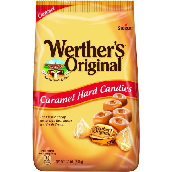 Werther's Original 焦糖原味硬糖 30oz